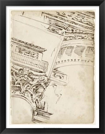 Framed Architects Sketchbook II Print