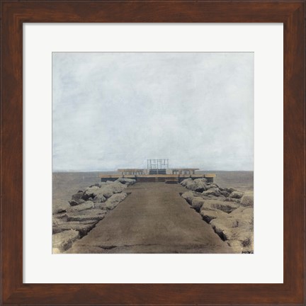 Framed Venice Pier I Print