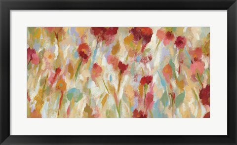 Framed Breezy Floral I Print