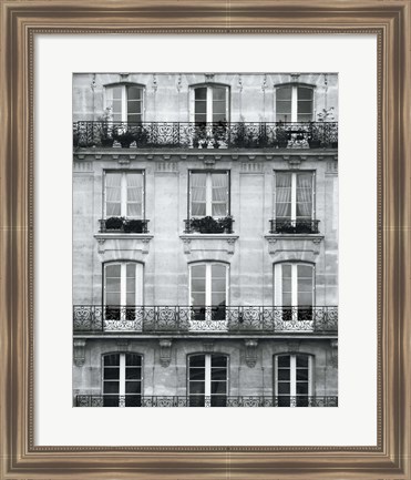 Framed Across the Street II Print