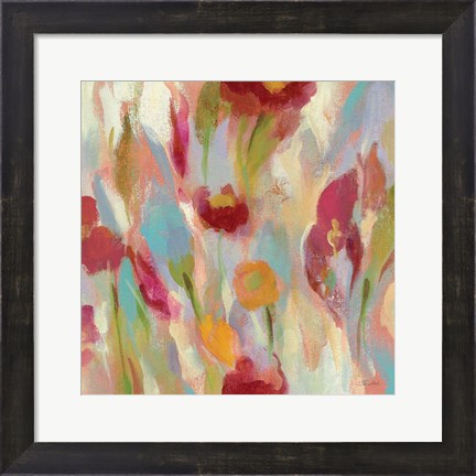 Framed Breezy Floral III Print