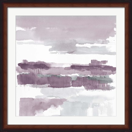 Framed Amethyst Wetlands Print