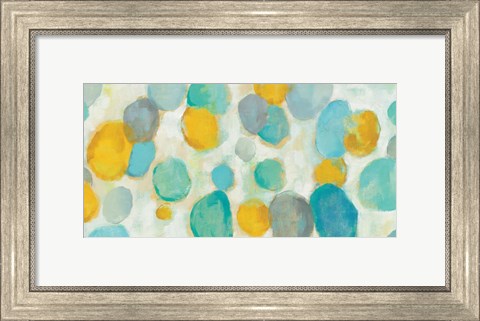 Framed Painted Pebbles Print