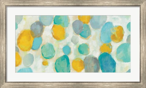Framed Painted Pebbles Print