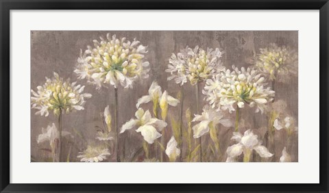 Framed Spring Blossoms Neutral II Print