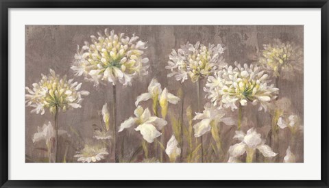 Framed Spring Blossoms Neutral II Print