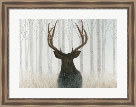 Framed Into the Forest Print