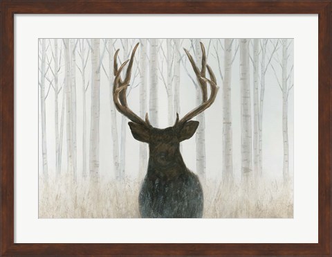 Framed Into the Forest Print