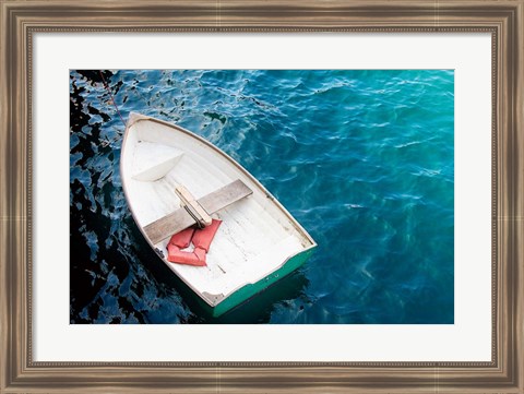 Framed Rowboat I Print