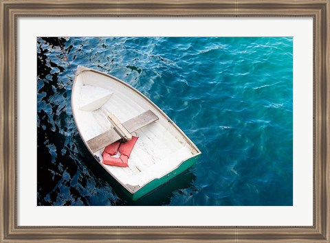 Framed Rowboat I Print