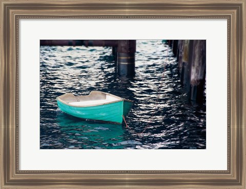 Framed Rowboat II Print