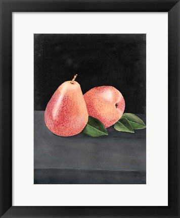 Framed Fruit on Shelf VI Print