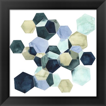 Framed Crystallize I Print