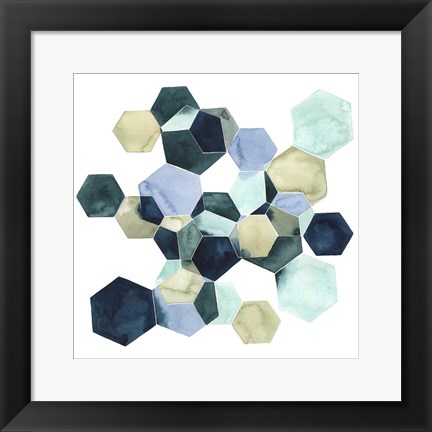 Framed Crystallize I Print