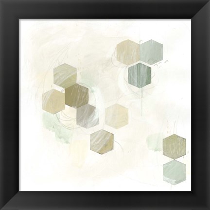 Framed Honeycomb Reaction II Print