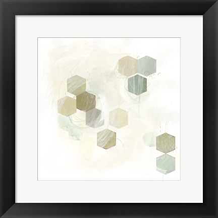 Framed Honeycomb Reaction II Print