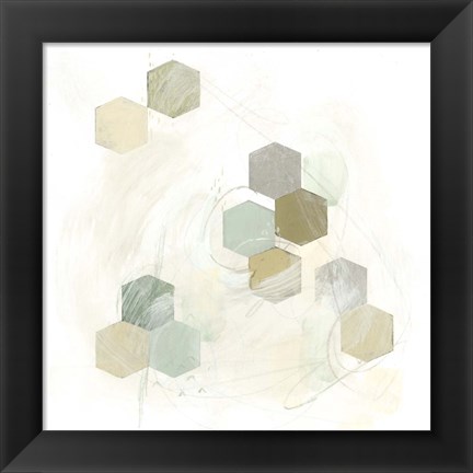 Framed Honeycomb Reaction III Print