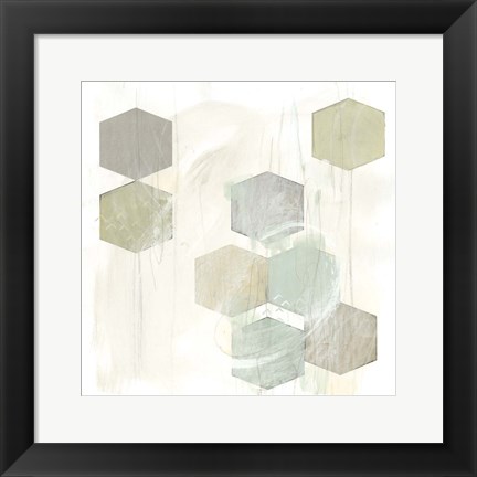 Framed Honeycomb Reaction IV Print