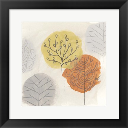 Framed Forest Treasure II Print