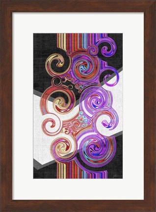 Framed Twirl II Print