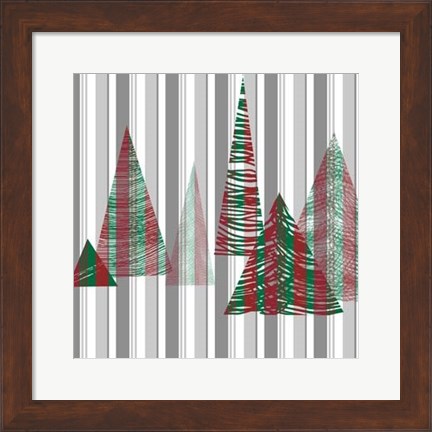 Framed Oh Christmas Tree I Print