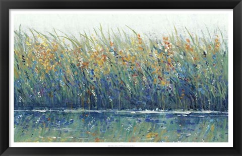 Framed Wildflower Reflection II Print