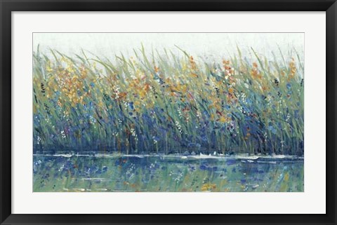 Framed Wildflower Reflection II Print