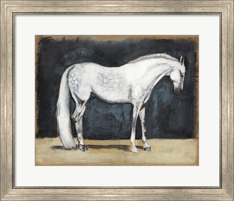 Framed Equestrian Studies V Print