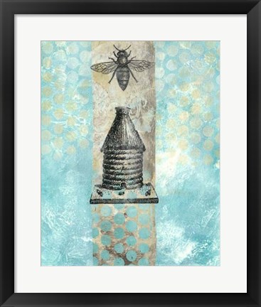 Framed Vintage Beekeeper I Print