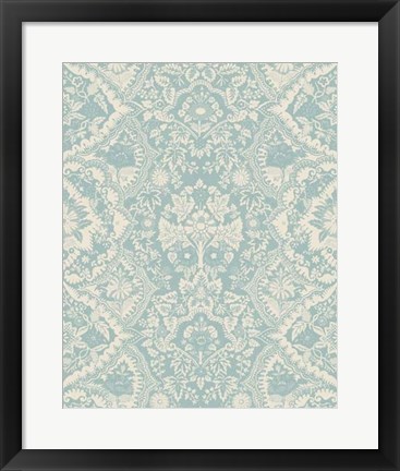 Framed Baroque Tapestry in Spa II Print