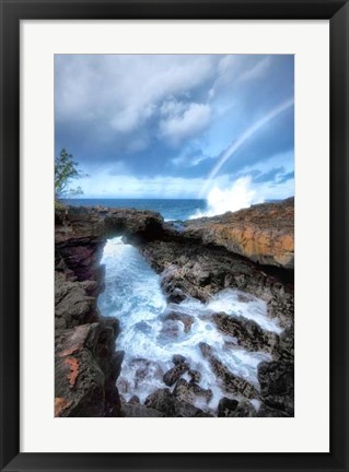 Framed Arch Rock II Print