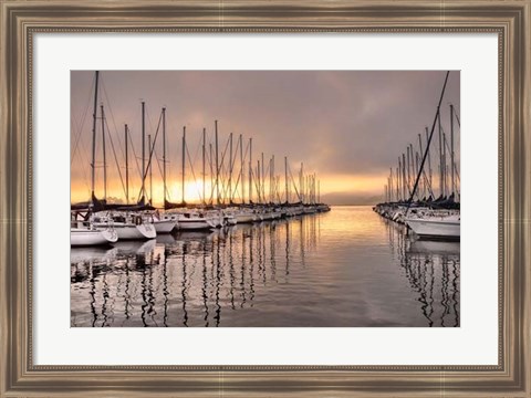 Framed At First Light Print