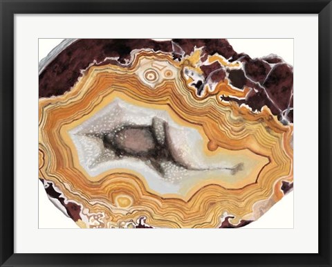 Framed Agate Studies III Print