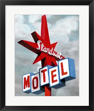 Framed American Roadside VI Print