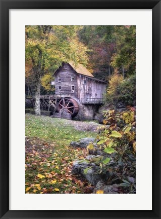 Framed Morning at the Mill Print