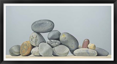 Framed Rocks - Still Life Print