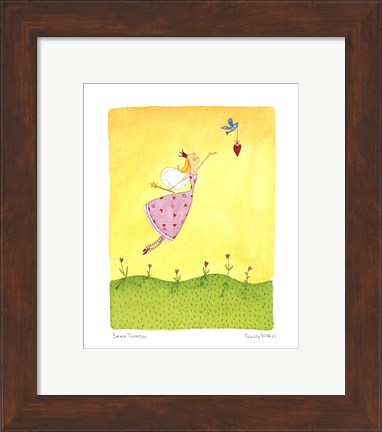 Framed Felicity Wishes II Print