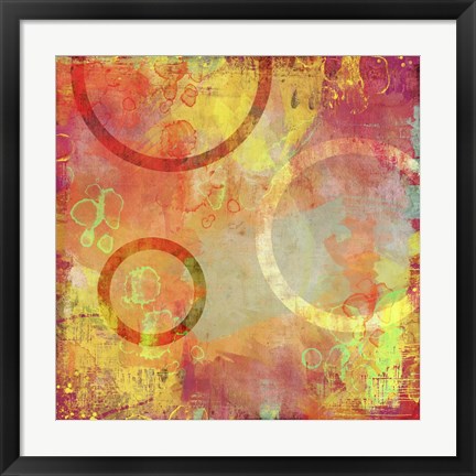 Framed Circle Carnival II Print