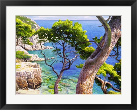 Framed Lavandou Print