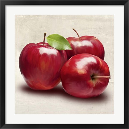 Framed Apples Print