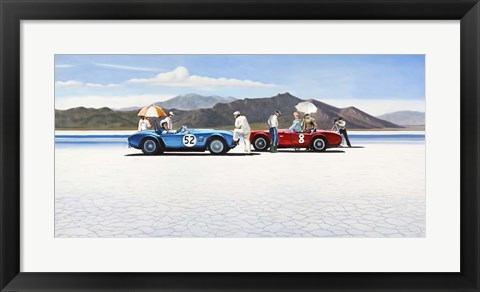 Framed Bonneville Salt Plains Print