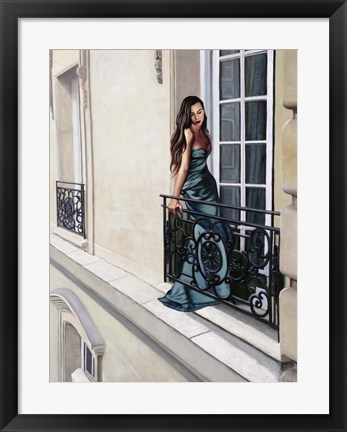 Framed Window in Paris Print