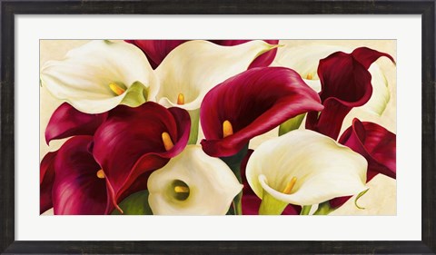 Framed Calla Composition Print