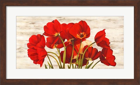 Framed French Tulips Print