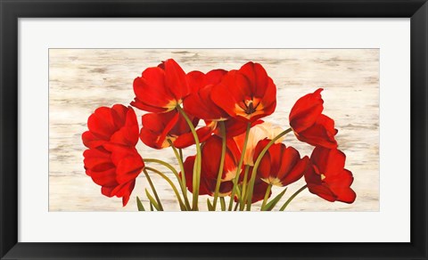 Framed French Tulips Print