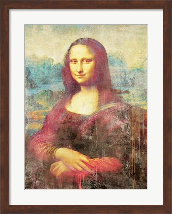 Framed Mona Lisa 2.0 Print