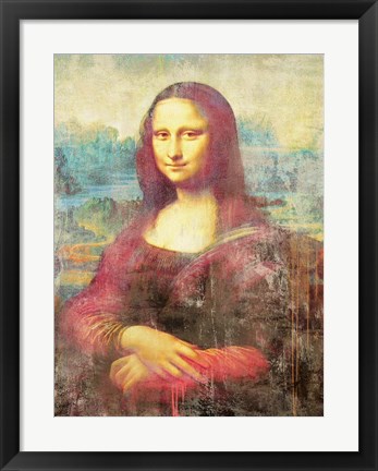 Framed Mona Lisa 2.0 Print