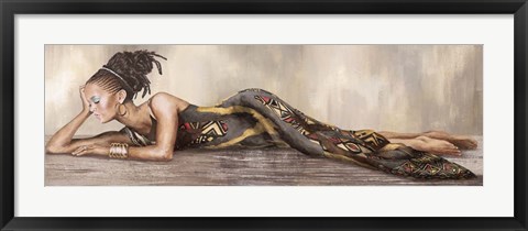 Framed Beaute d&#39;Afrique Print