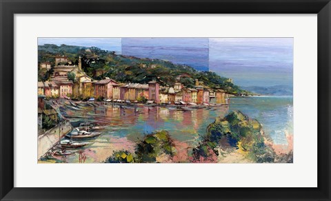 Framed Portofino d&#39;Estate Print