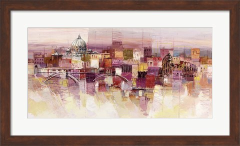 Framed Sognando Roma Print